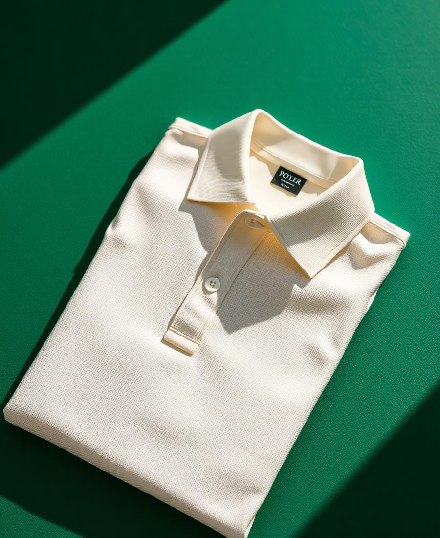 Miami Dry Powder Ski Club Polo — Cream